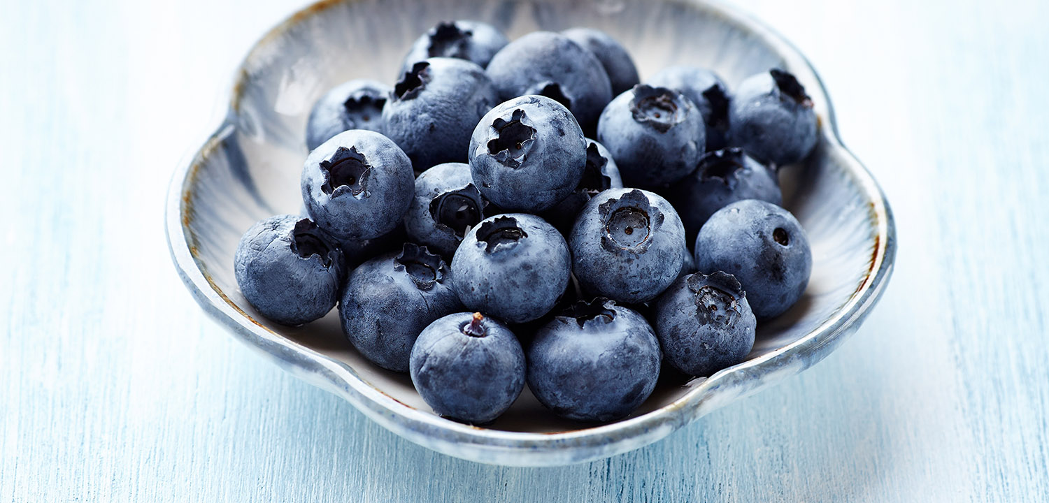 Fresh Blueberries for Breakfast